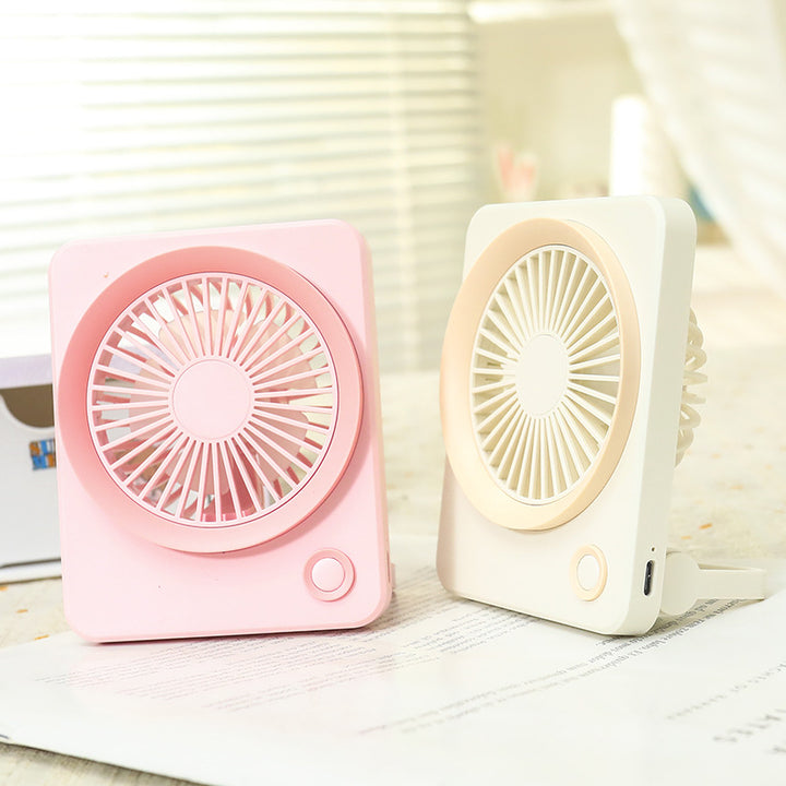 Damen Tragbarer USB Tischventilator mit kompaktem Design und mehreren Geschwindigkeitsmodi Karnz