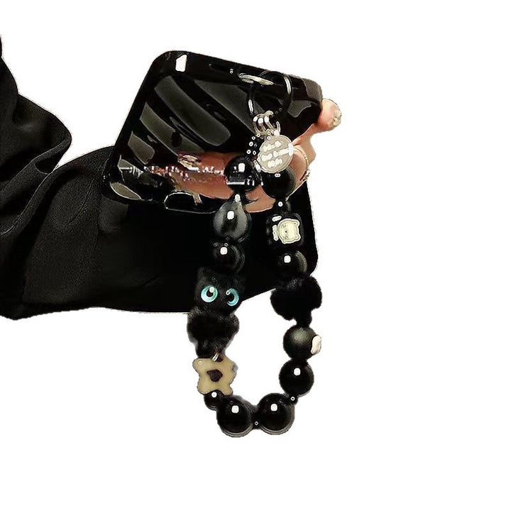 Katzen-Themen Perlenarmband Karnz