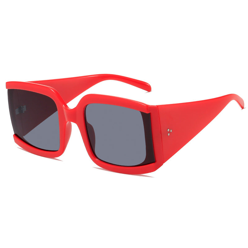 Damen Modische Oversize-Sonnenbrille Karnz