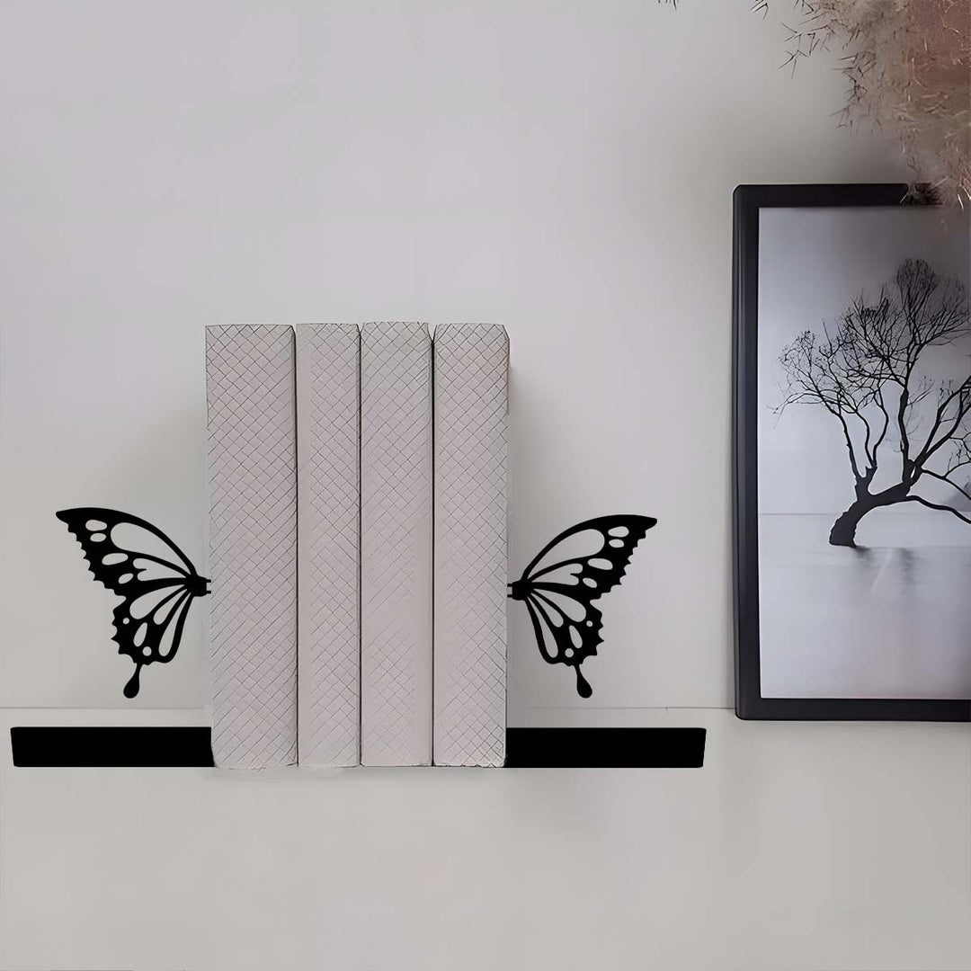 Künstlerische Schmetterlingsbuchstütze