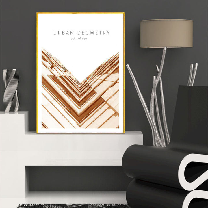 Moderne Geometrische Wandkunst
