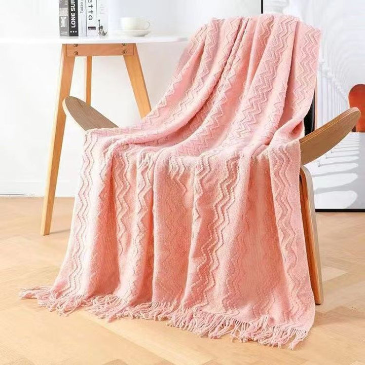 Heimdekoration Strickwurfdecke