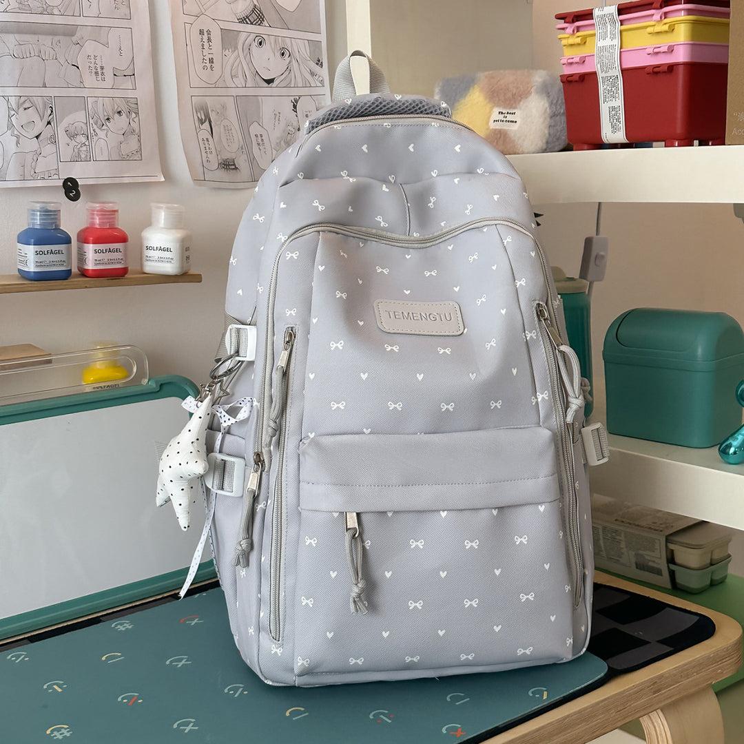 Verspielter bedruckter Rucksack