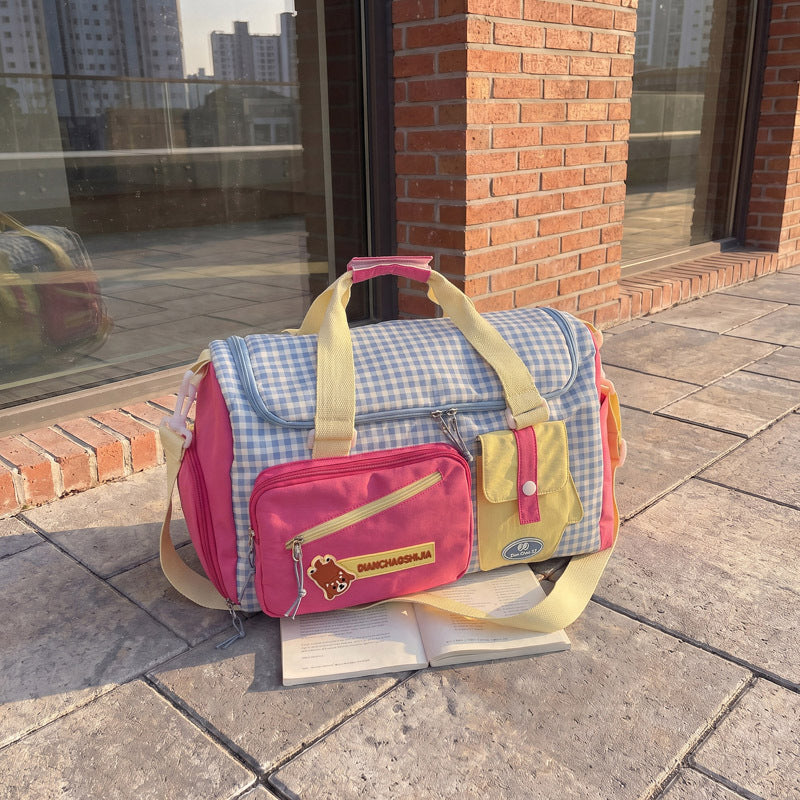 Stilvolle Mehrfach-Abteil Reise-Duffle-Bag Karnz