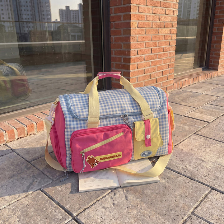 Stilvolle Mehrfach-Abteil Reise-Duffle-Bag Karnz