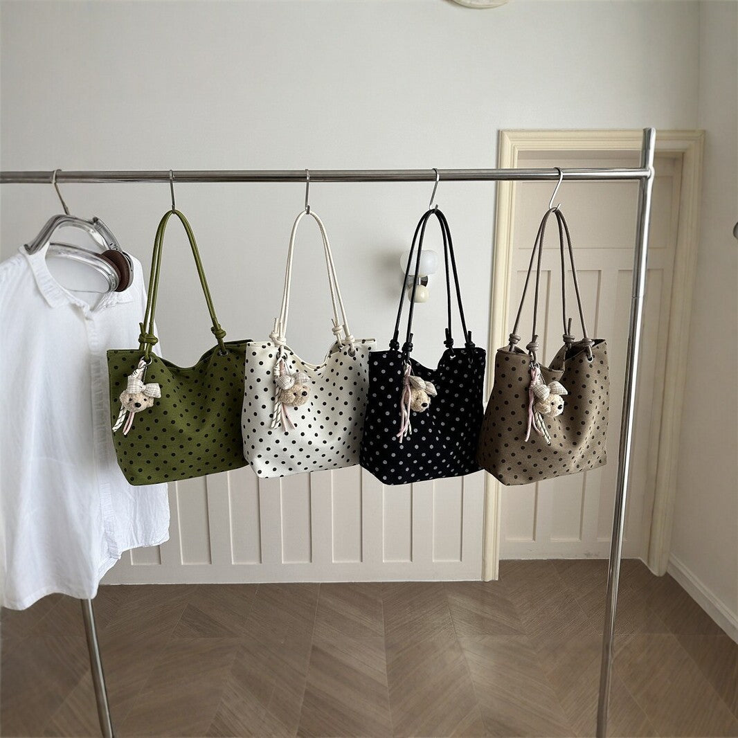 Punktedruck Baumwoll-Tasche