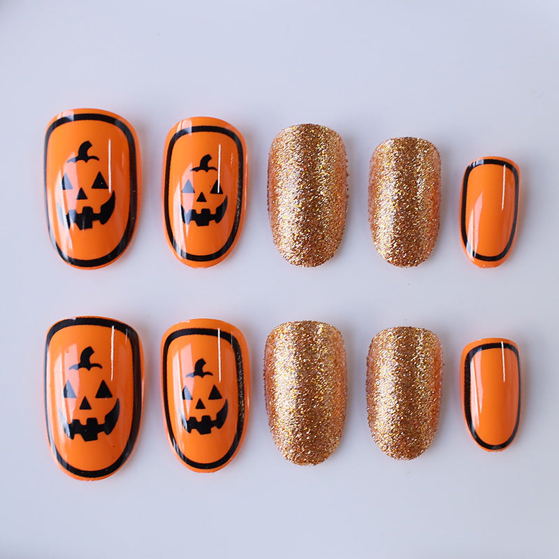 Festive Halloween Nagelkunst Verbesserungen Karnz