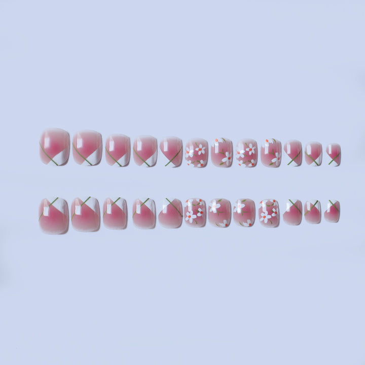 Florale Design Nagelkunst Set