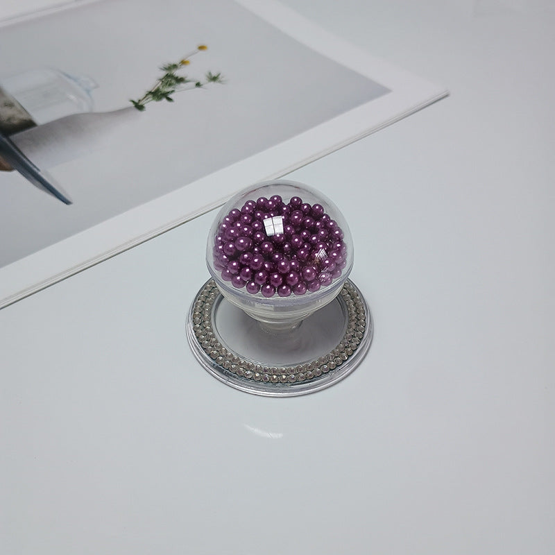 Dekorativer Beaded Kosmetikspiegel Karnz