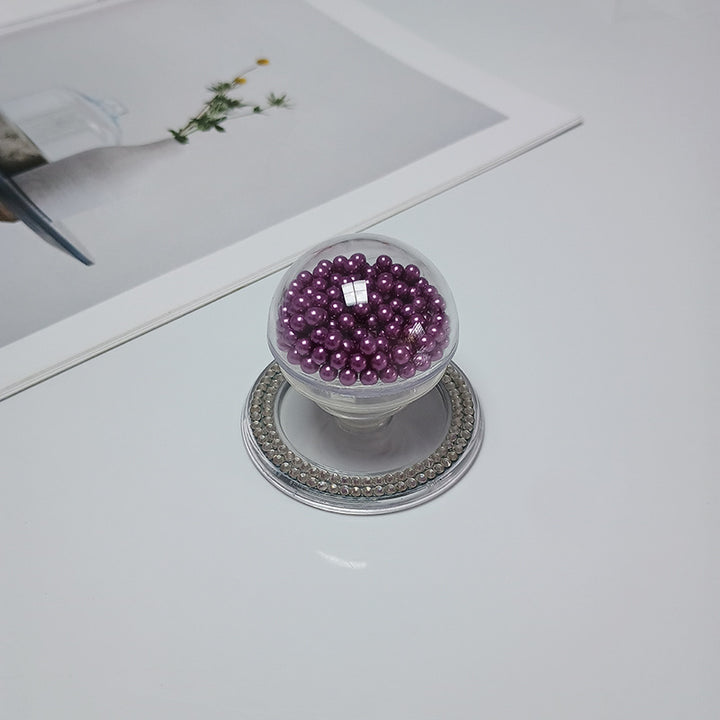Dekorativer Beaded Kosmetikspiegel Karnz