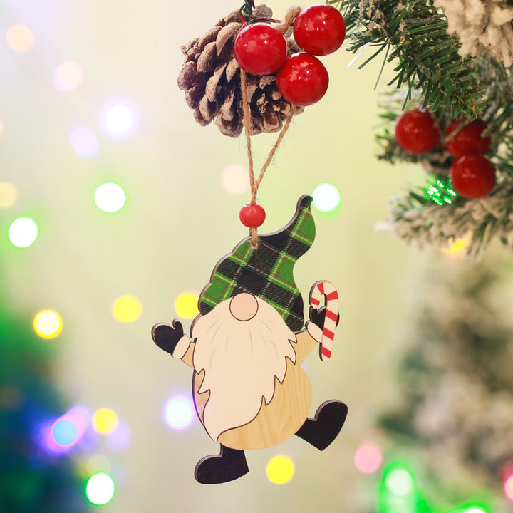 Dekorative Weihnachtsgnom Anhänger Karnz