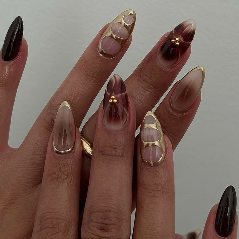 Artistic Press-On Nail Art Set Karnz
