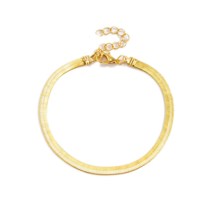 Sleek Snake Chain Bracelet Karnz
