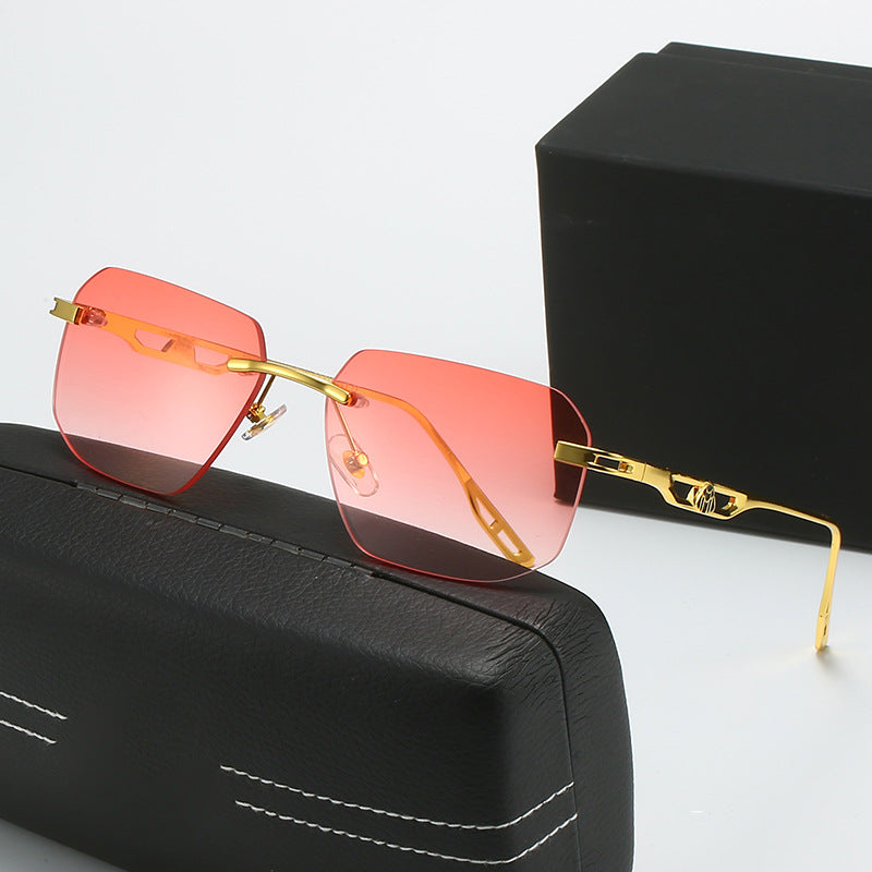 Damen modische Sonnenbrille mit luxuriösem Rahmen und ergonomischem Design Karnz