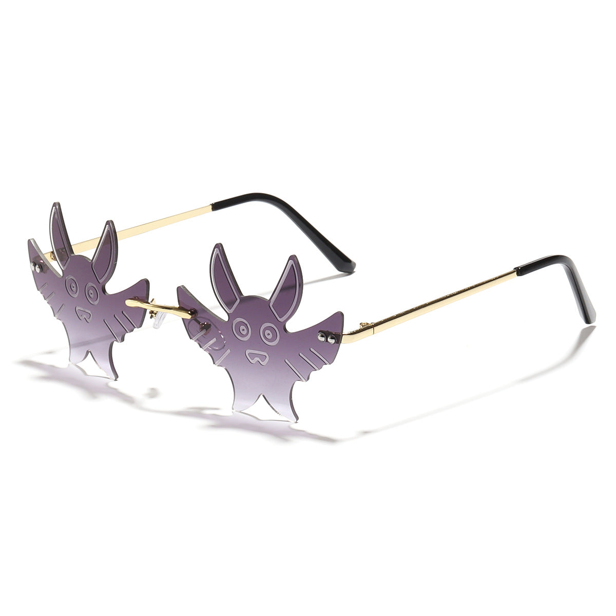 Damen ausgefallene Sonnenbrille mit tierischem Design Karnz
