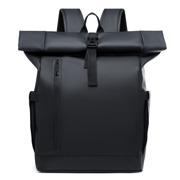 Wasserdichter strukturierter Roll-Top Rucksack Karnz