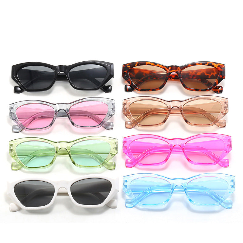 Damen einzigartige geometrische Sonnenbrille Karnz