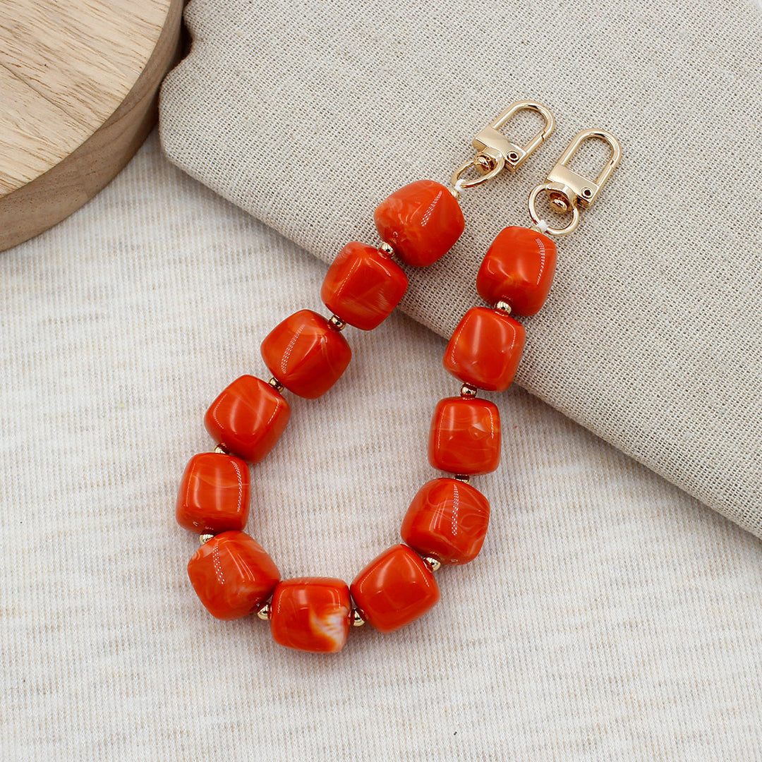 Chunky Beaded Brillen Kette Karnz
