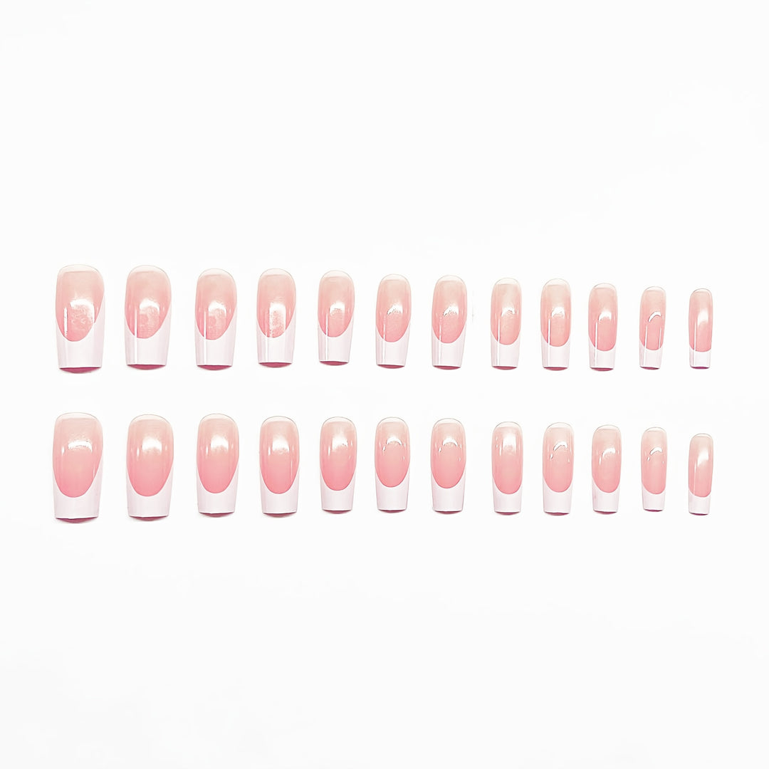 Künstlerisches Dual Design Press-On Nagelset Karnz