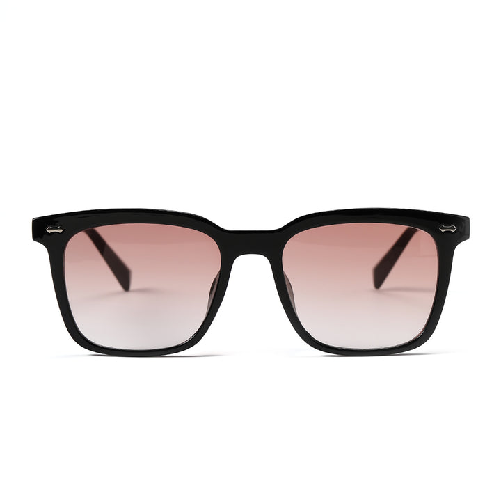 Damen quadratische Sonnenbrille mit elegantem Schildpatt-Rahmen Karnz