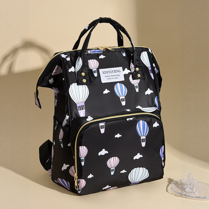 Trendiger Tierdruck Wickelrucksack Karnz