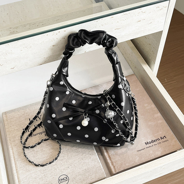 WoChic Punktmuster Handtasche Karnz