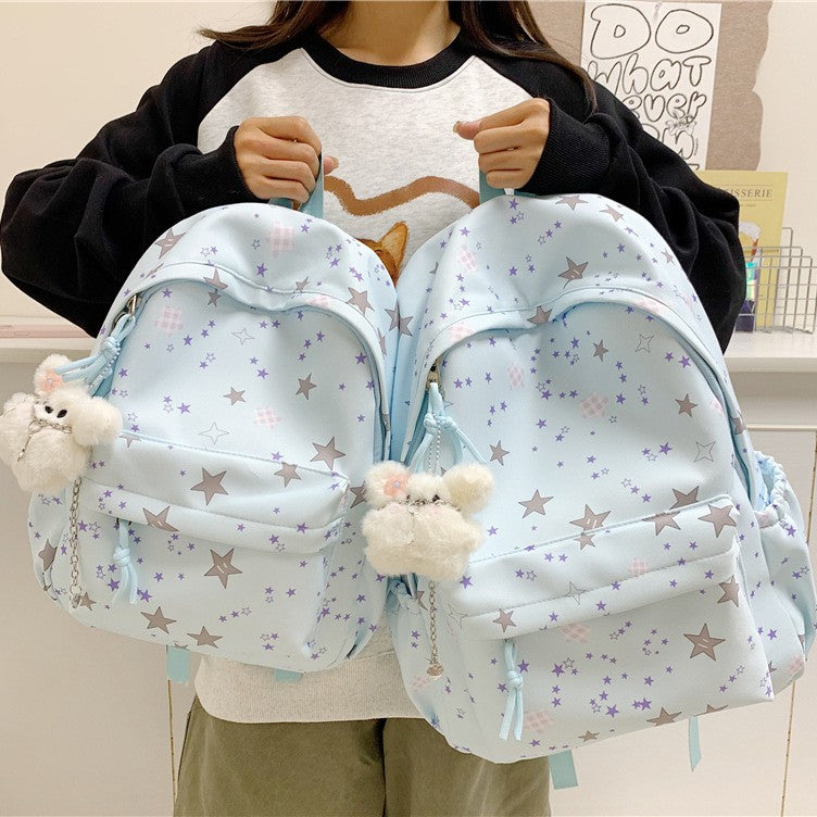 Mädchen Sternmuster Rucksack Karnz