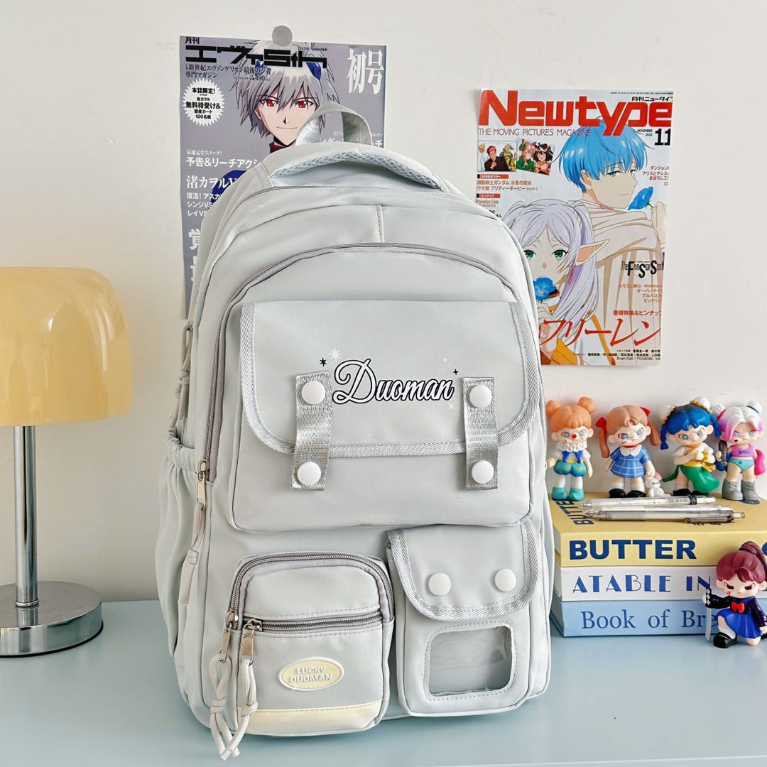 Damen Multi-Pocket Rucksack