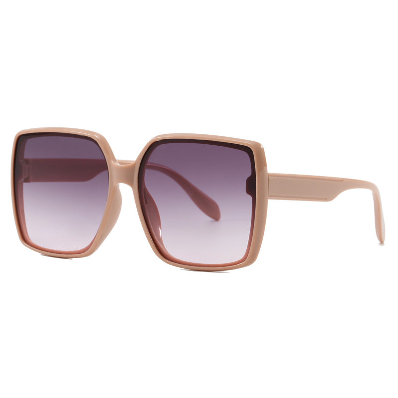 Damen oversized Sonnenbrille im modernen Schildpatt-Design Karnz