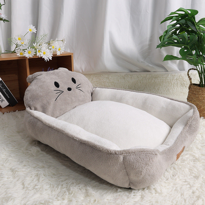 Plüsch Katzenbett   Hundebett