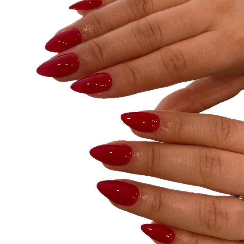 Premium Glänzende Mandel-förmige Nagelkunst Verlängerungen Karnz