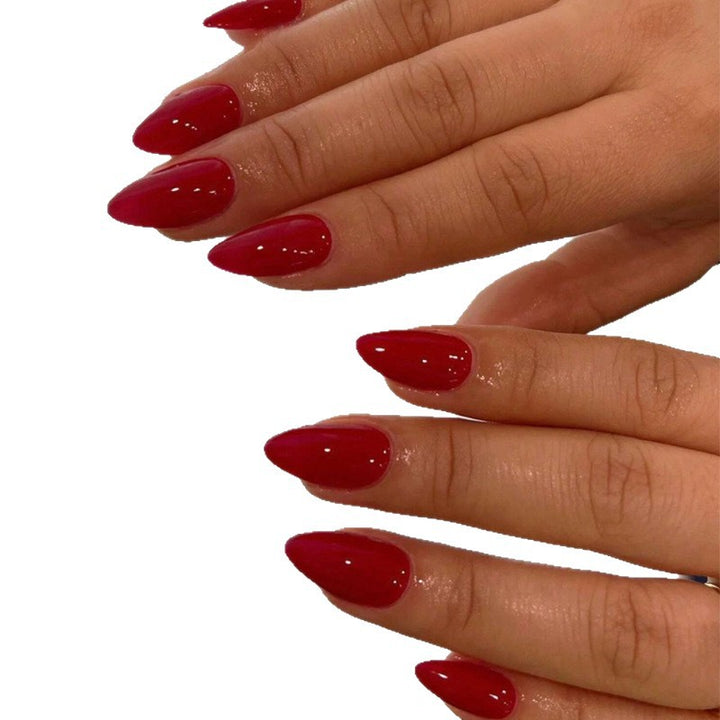 Premium Glänzende Mandel-förmige Nagelkunst Verlängerungen Karnz