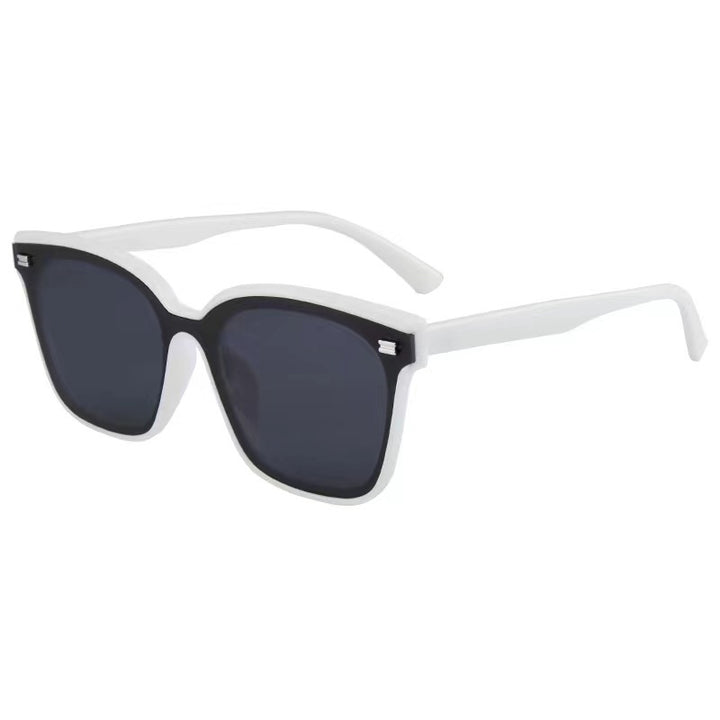 Damen modische Sonnenbrille mit kontrastierendem Rahmen Karnz