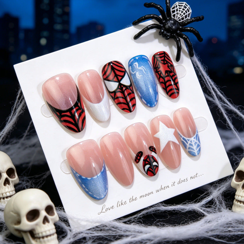 Themen Marvel-inspirierte Press-On-Nagelset