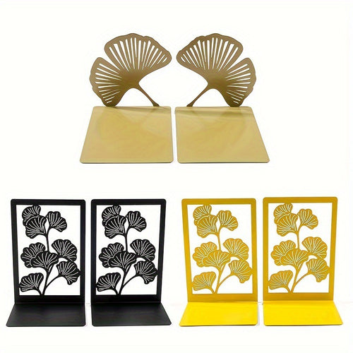 Elegante Metallbuchstützen