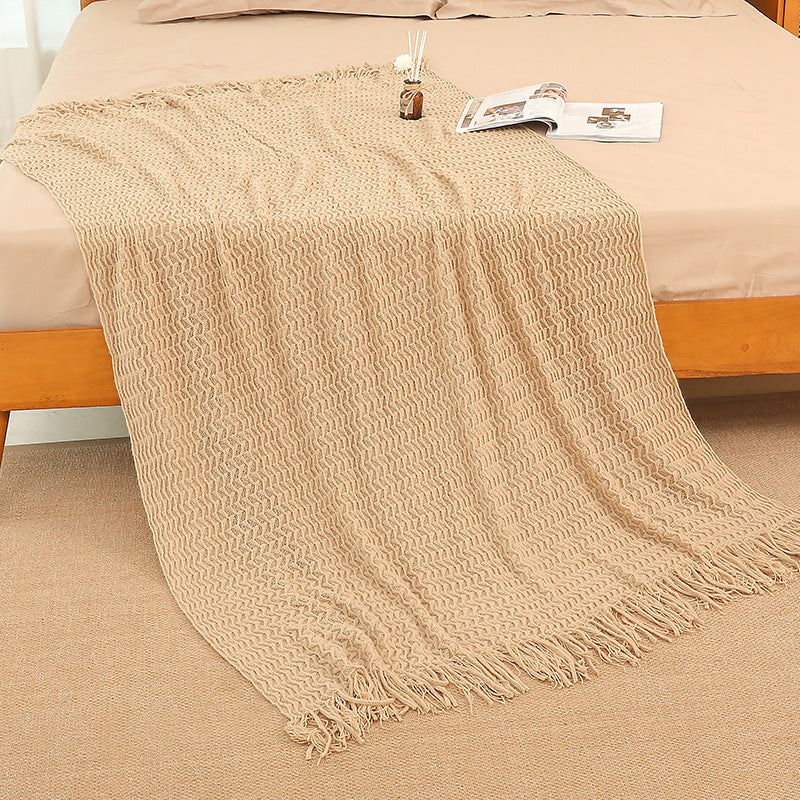 Gewebte dekorative Tagesdecke