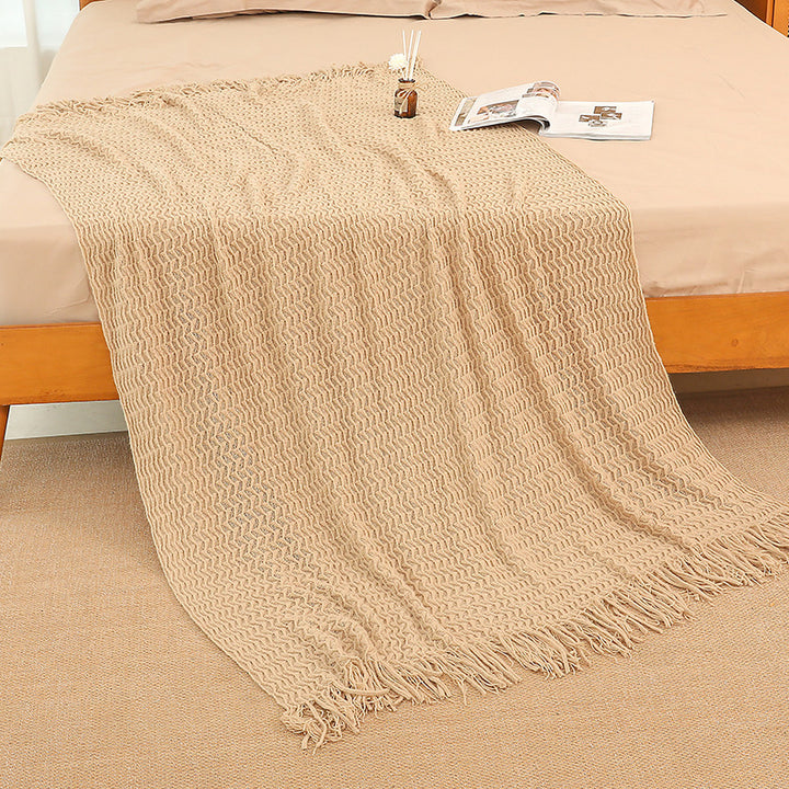 Gewebte dekorative Tagesdecke