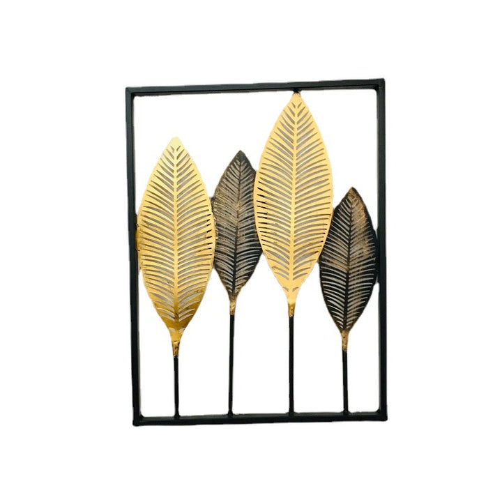 Blatt-inspiriertes Metalldekor Karnz