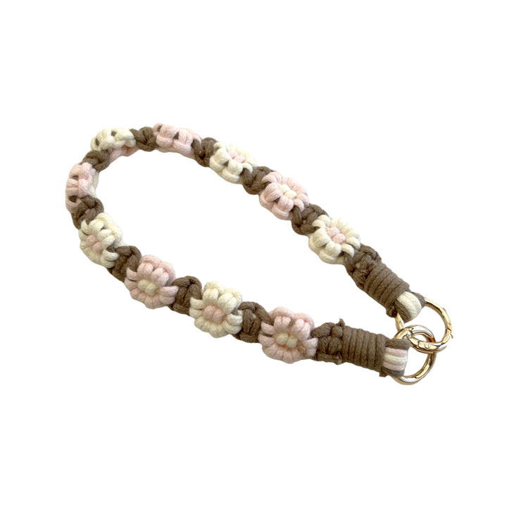Blumenmuster Schlüsselanhänger Halter Karnz