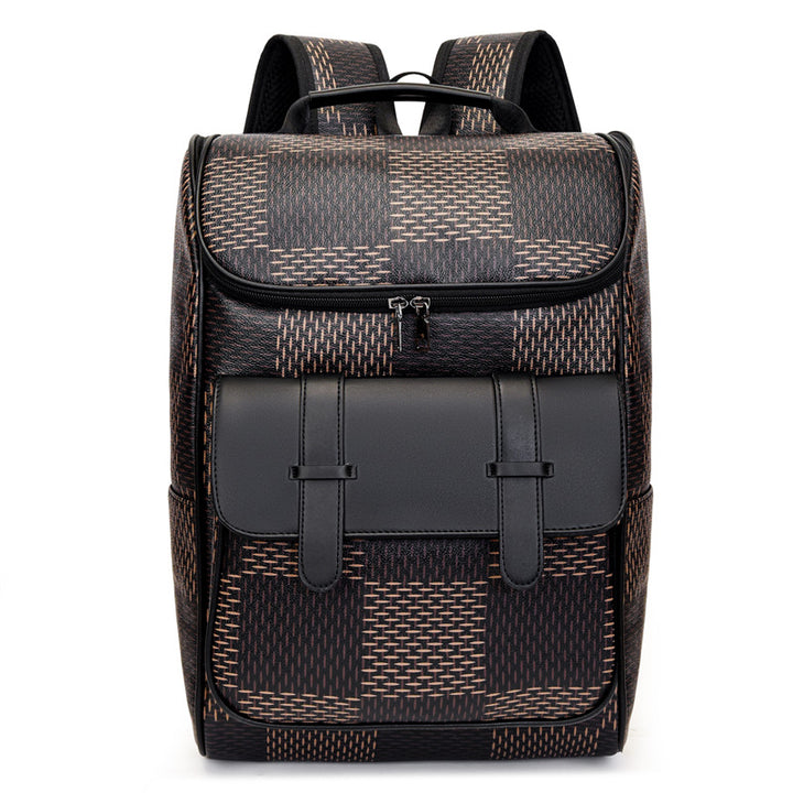 Moderner Texturierter Laptop-Rucksack