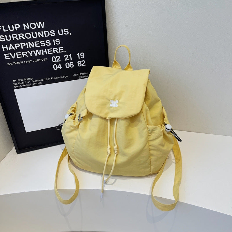 Lässiger Zugband-Rucksack