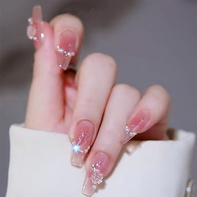 Elegantes Press-On Nagelset  1790956126