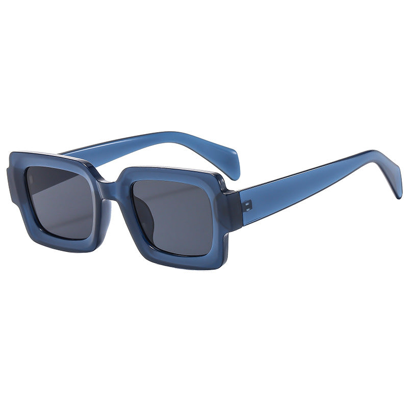 Damen Modische rechteckige Sonnenbrille mit eleganter Rahmendesign Karnz
