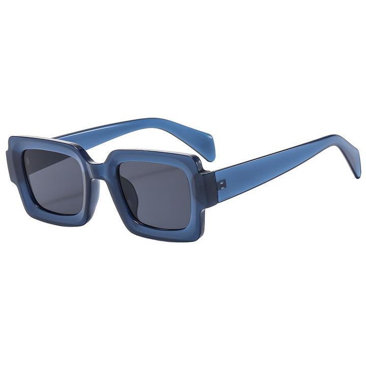 Damen Modische rechteckige Sonnenbrille mit eleganter Rahmendesign Karnz