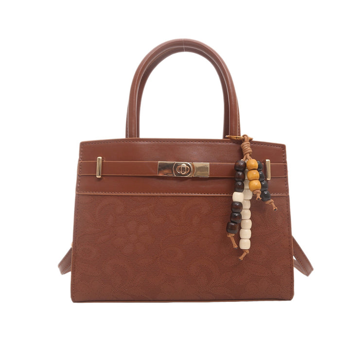 Elegante geprägte Handtasche