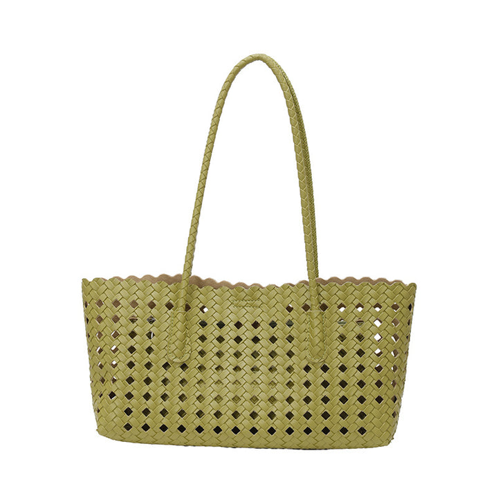 WoHandgewebte Strohtaschenmarkt Tote Bag Karnz