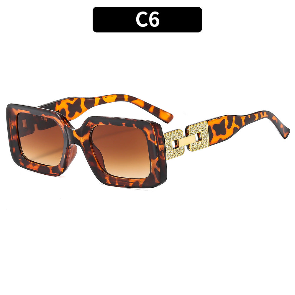 Statement Square Frame Sonnenbrillen
