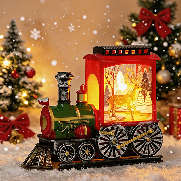 Weihnachtliche LED Zuglaterne Karnz