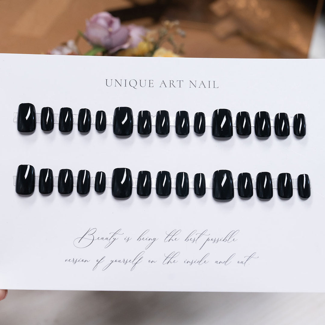 Premium Glossy Press-On Nail Set