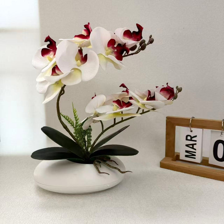 Lebensechter Orchideen-Mittelstück
